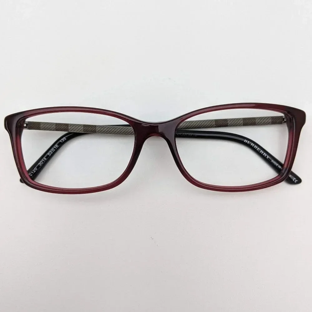 🕶️Burberry B2120 3014 Eyeglasses 53/16 135 /KAB242🕶️